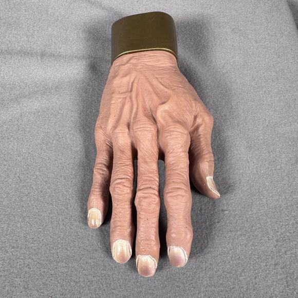 Vintage 1999 Take One Animated Moving Hand Prop Halloween Decor L.J. Liff 9" Toy - Picture 4 of 12